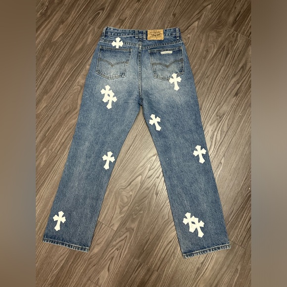 Chrome Hearts Cross Jeans - Picture 5 of 9
